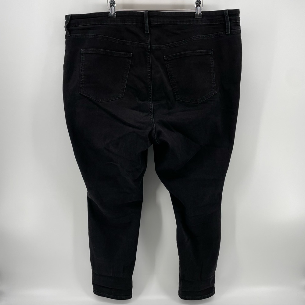 Ava & Viv Skinny Jeans Black Denim 22W - Picture 5 of 5